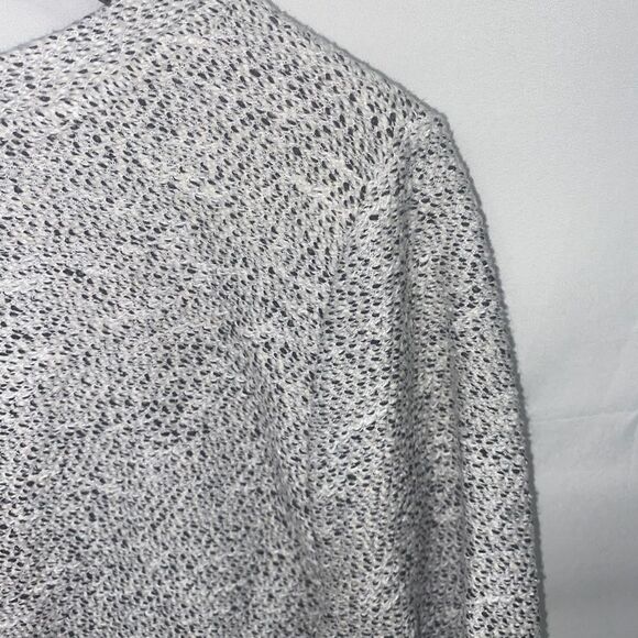 Women's Loft Grey Knit Sweater - Picture 9 of 14